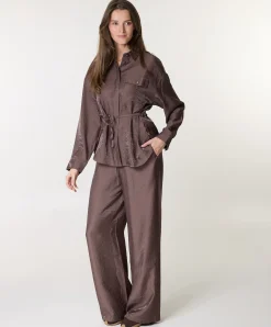 80a02-03564 dames broek bruin
