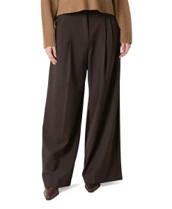 Adelfi Tela Pura dames pantalon bruin