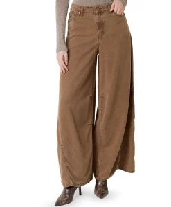 Aerea 8100 Saori Colour dames jeans bruin