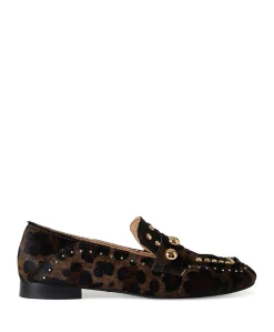 Aisha dames loafers bruin