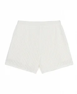 AJOUR SHORTS dames korte broek ecru