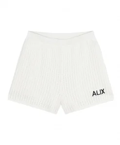 AJOUR SHORTS dames korte broek ecru
