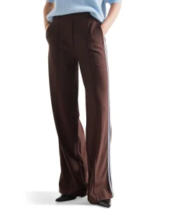ALEIDAS HVM 404 wide leg tape at side dames broek bruin