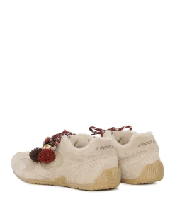 Alexia dames sneakers beige