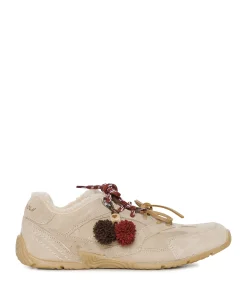 Alexia dames sneakers beige