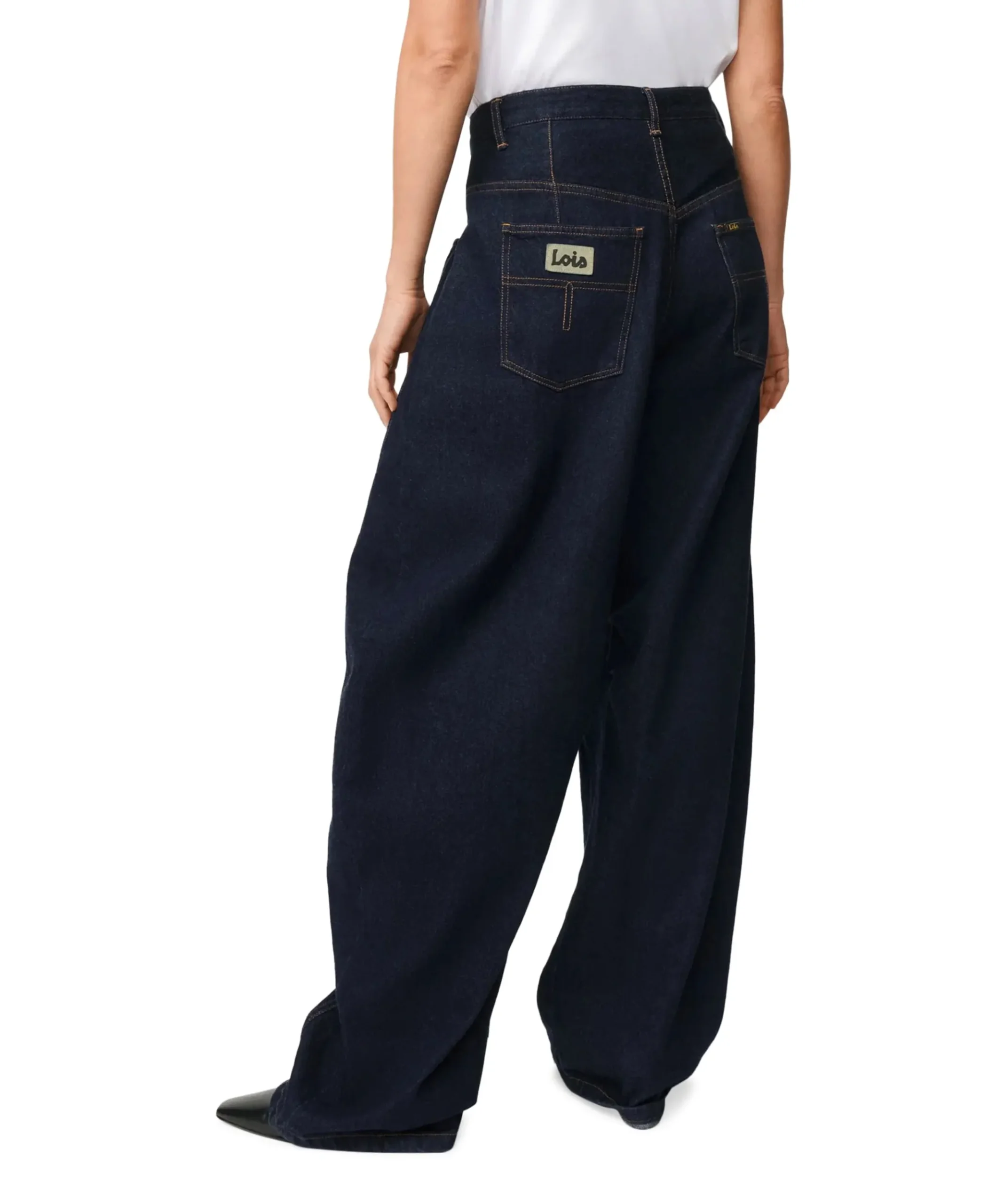 Aliana 8056 Corvette Rinse Goodstuff dames jeans blauw