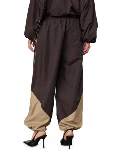 AloraCC Block Pant dames broek bruin
