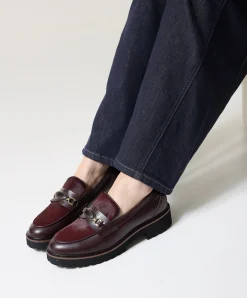 Amelia dames loafers bordeaux