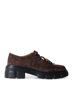 Amely dames mocassins bruin