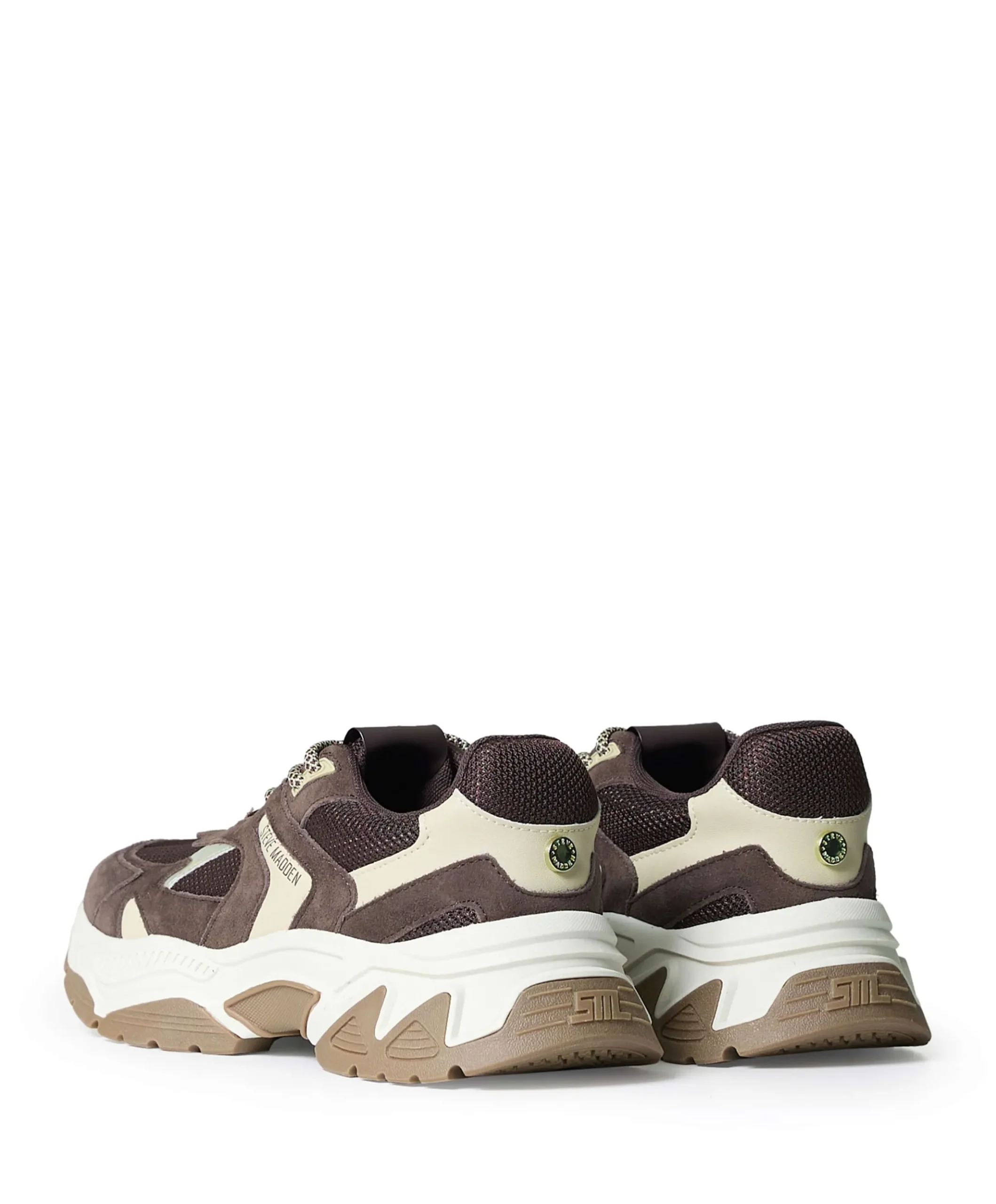 Ample dames sneakers bruin