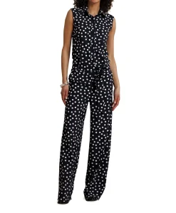 Angelie dot sls dames jumpsuit zwart