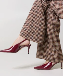Archway dames slingbacks rood