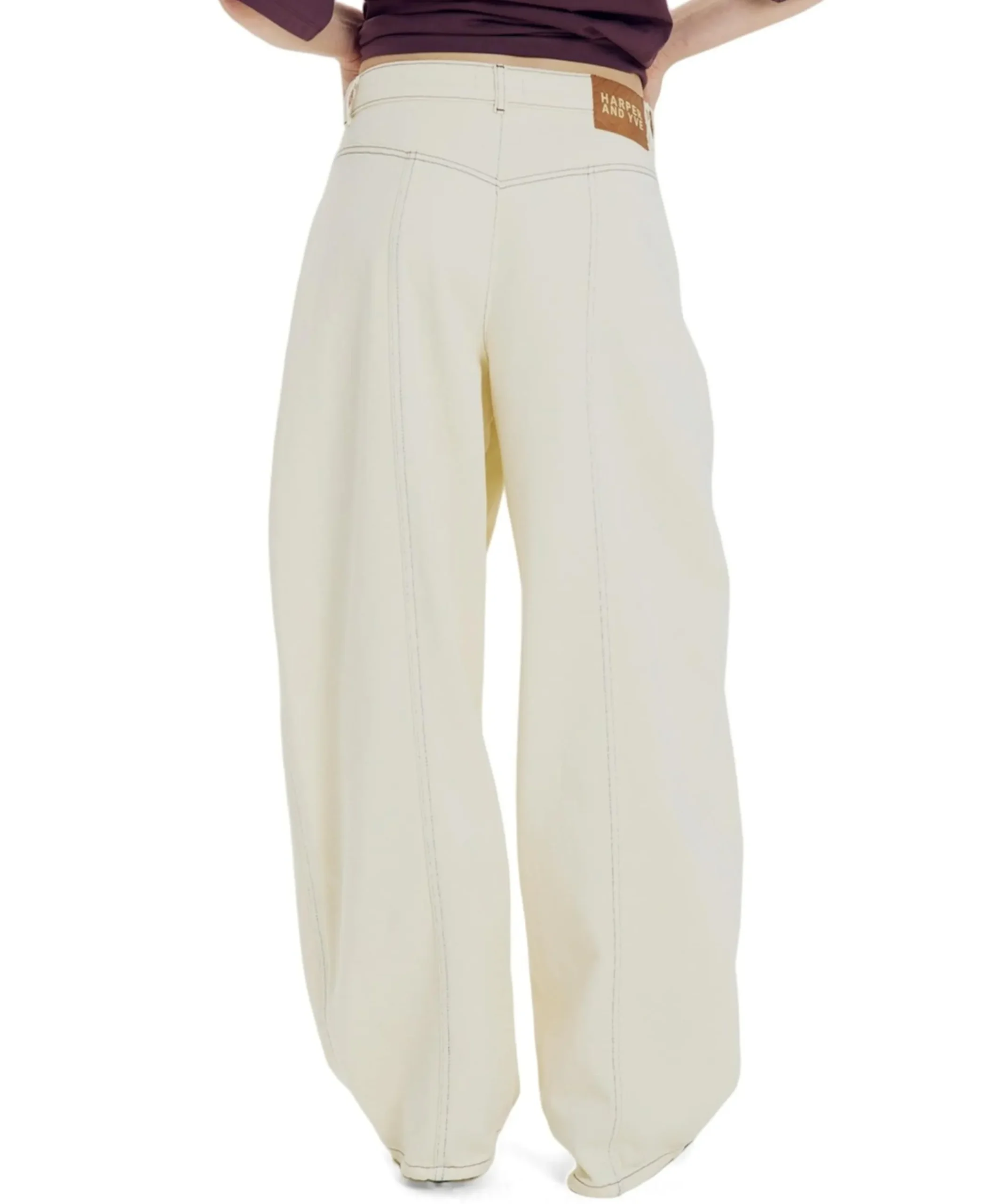 ARDEN-PA dames broek ecru