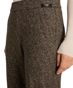Ava utility dames broek bruin