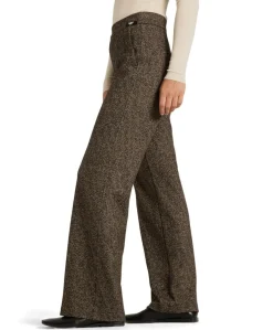 Ava utility dames broek bruin