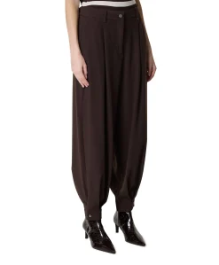 BALLOON dames pantalon bruin