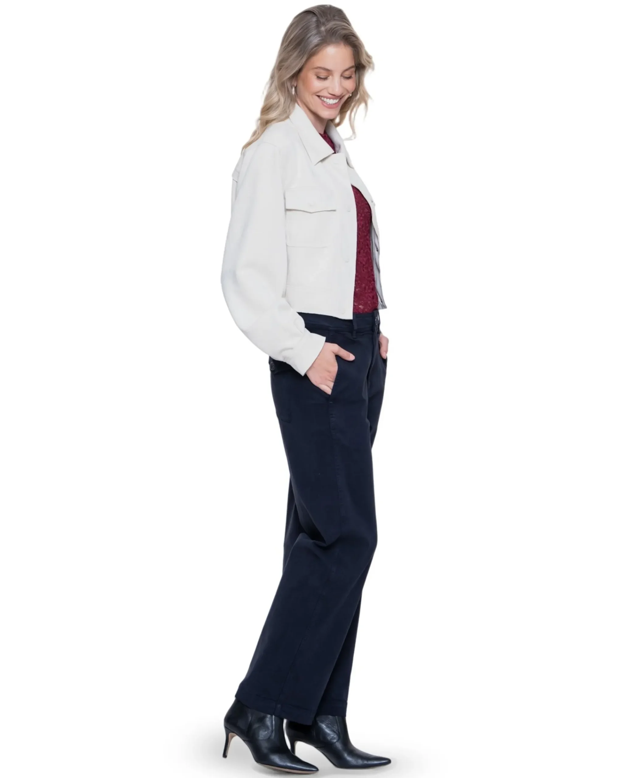 Barrel dames jeans blauw