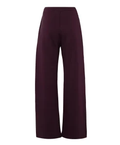 Base wide dames trainingsbroek bordeaux