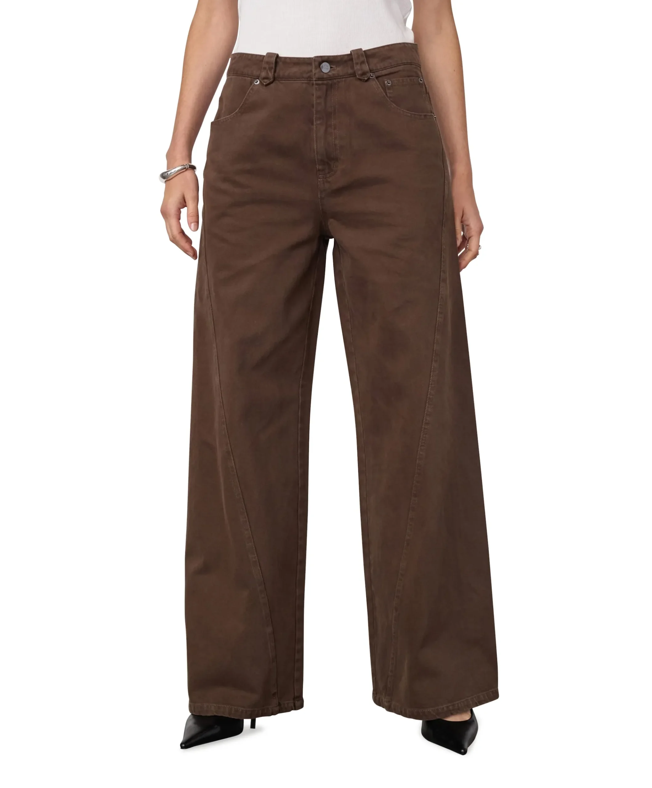 BeltonCC Jeans dames jeans bruin