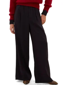 benji wide stripe dames broek bordeaux