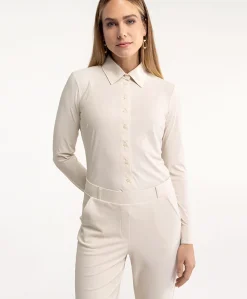 Blouse ecru