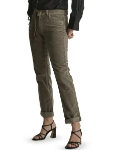 Bobby - Vintage Corduroy - 001 - Bl dames broek groen