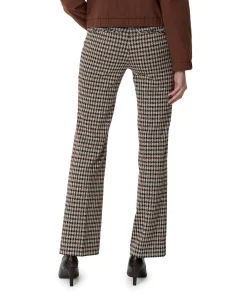 Bootcut Slim dames broek beige