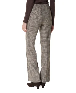 Bootcut Slim dames broek beige