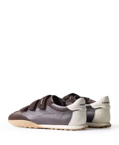 BRIDGE VELCROS dames sneakers bruin