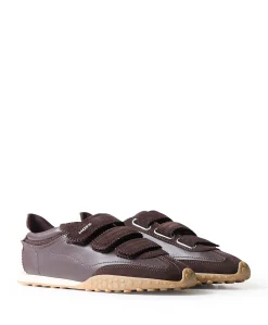 BRIDGE VELCROS dames sneakers bruin