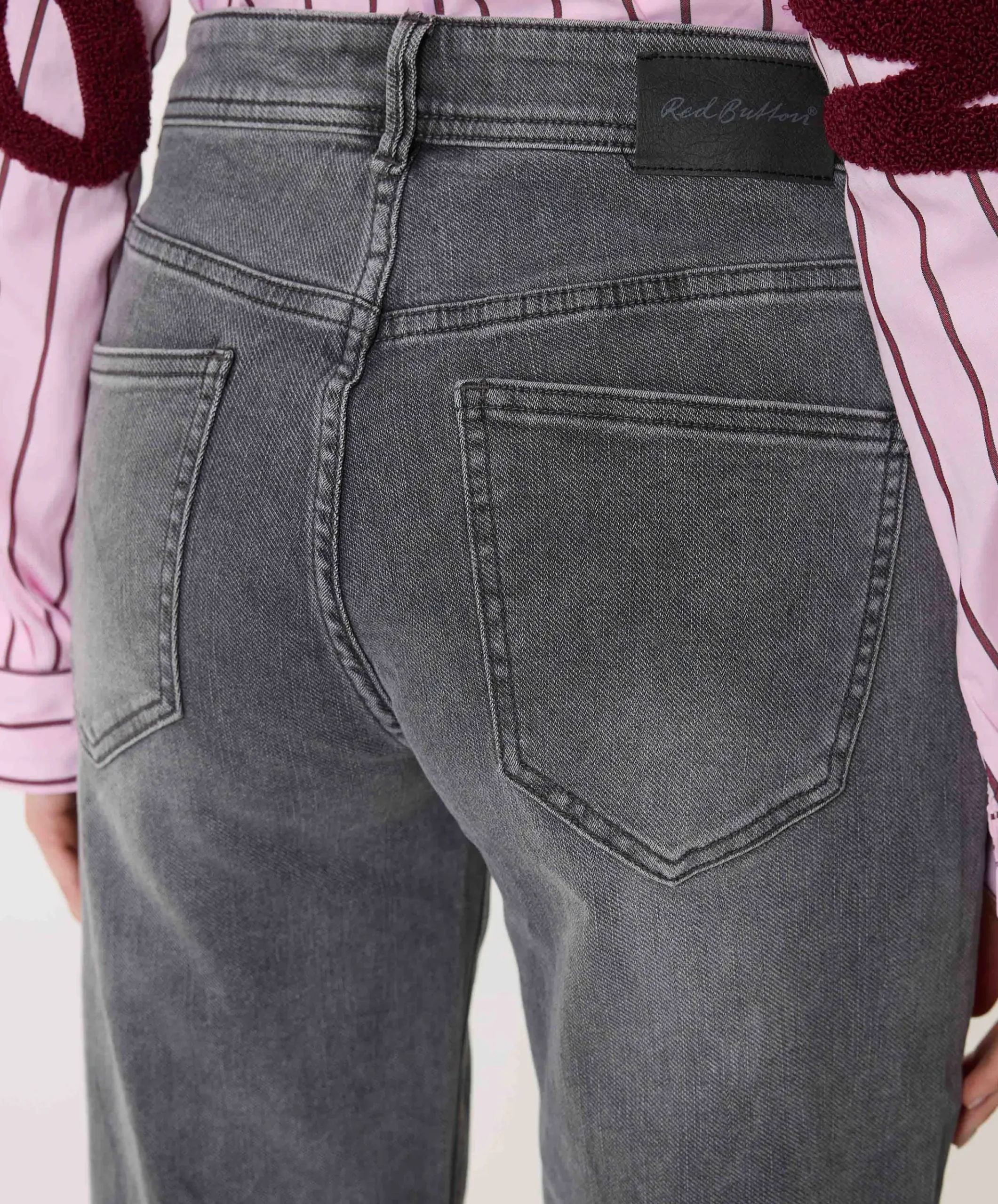 Brielle dames jeans grijs