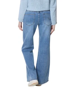 Brielle Flare Denim light stone dames jeans blauw