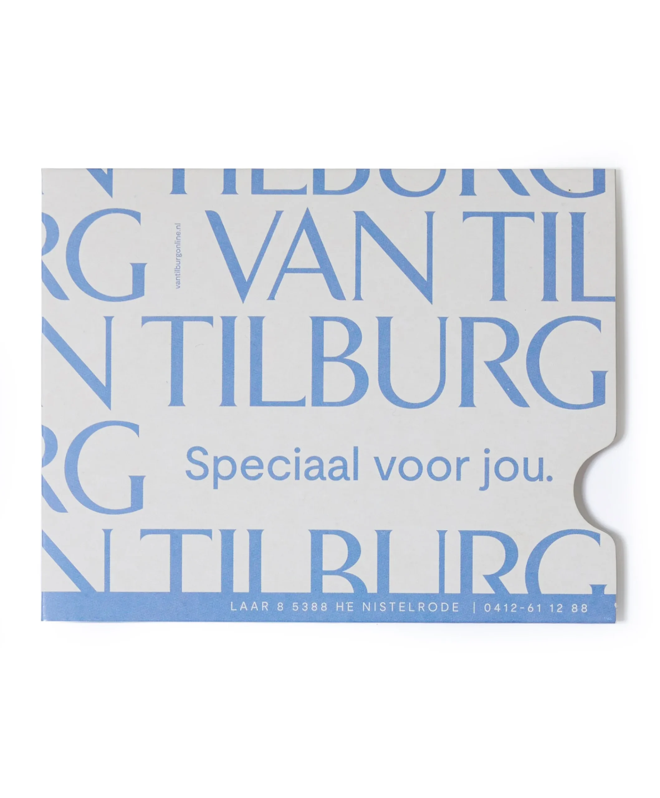 Cadeaukaart blauw