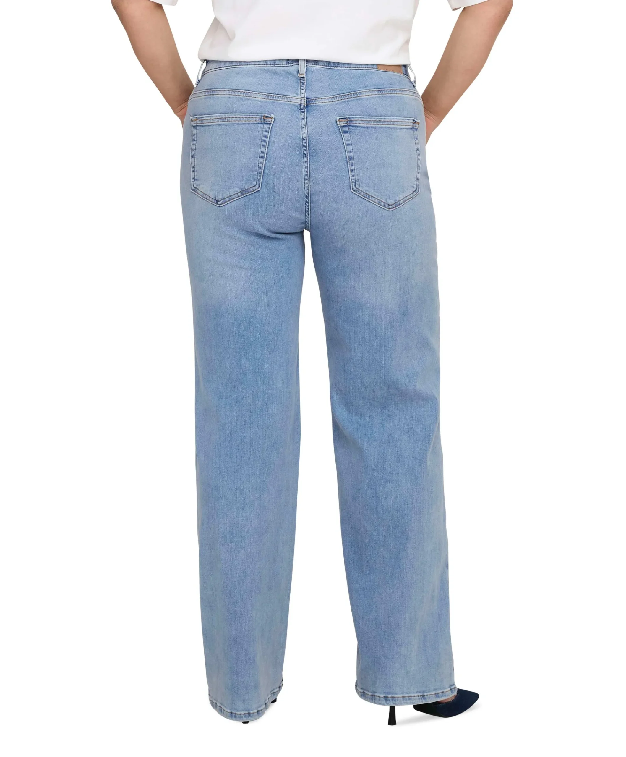 CARWILLY HW WIDE DNM TAI006 NOOS dames jeans blauw