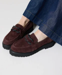 Celestina dames mocassins bruin