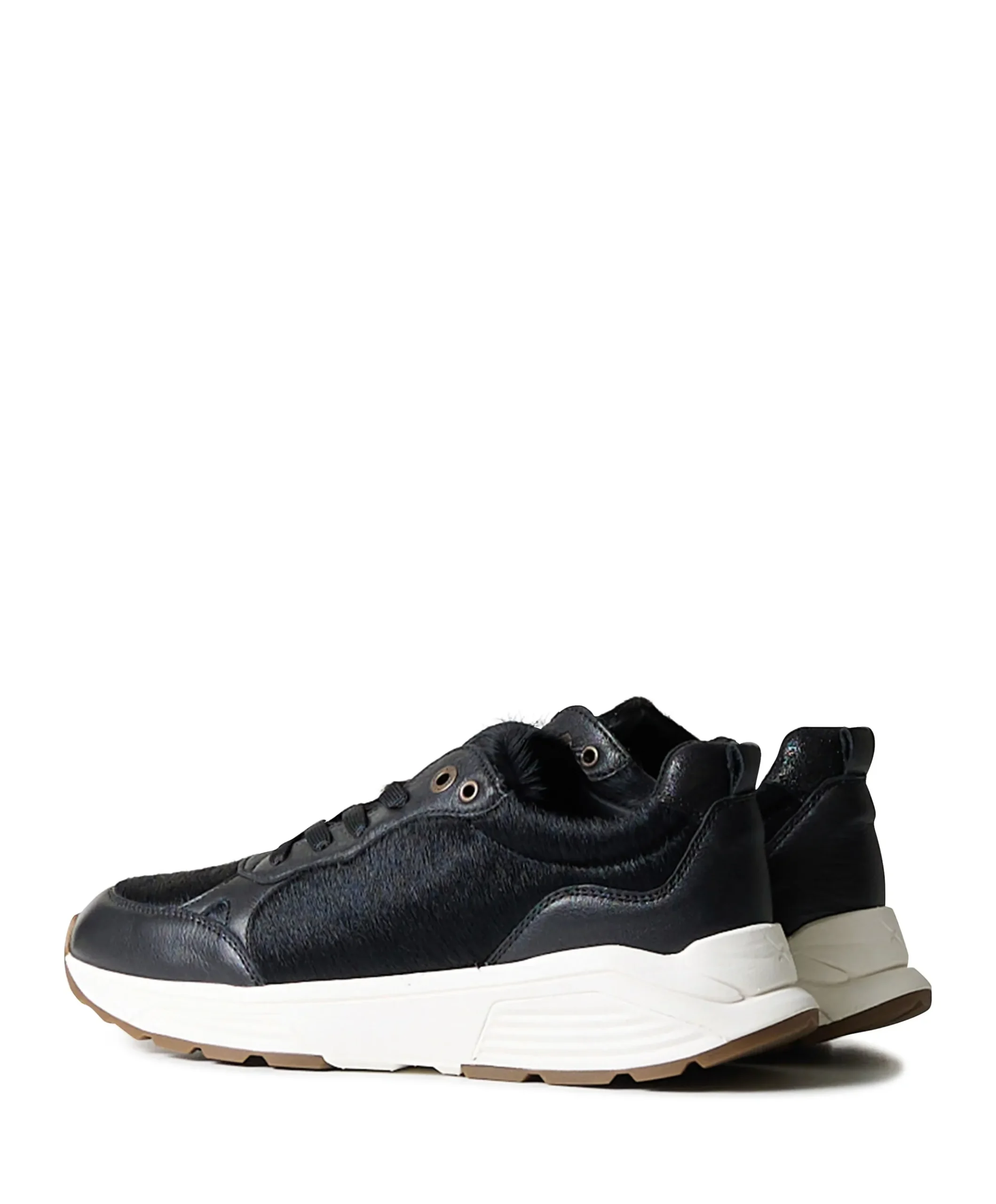 Chain dames sneakers zwart