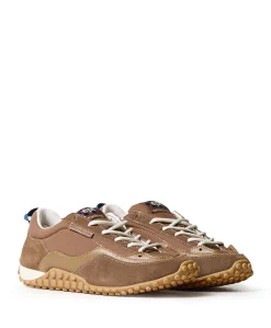 CHECKMATE DRIVER dames sneakers bruin