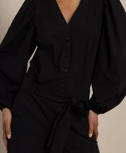 Cherie dames jumpsuit zwart