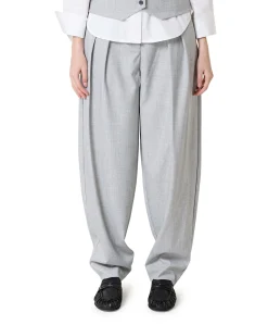 CMTAILORY dames broek grijs