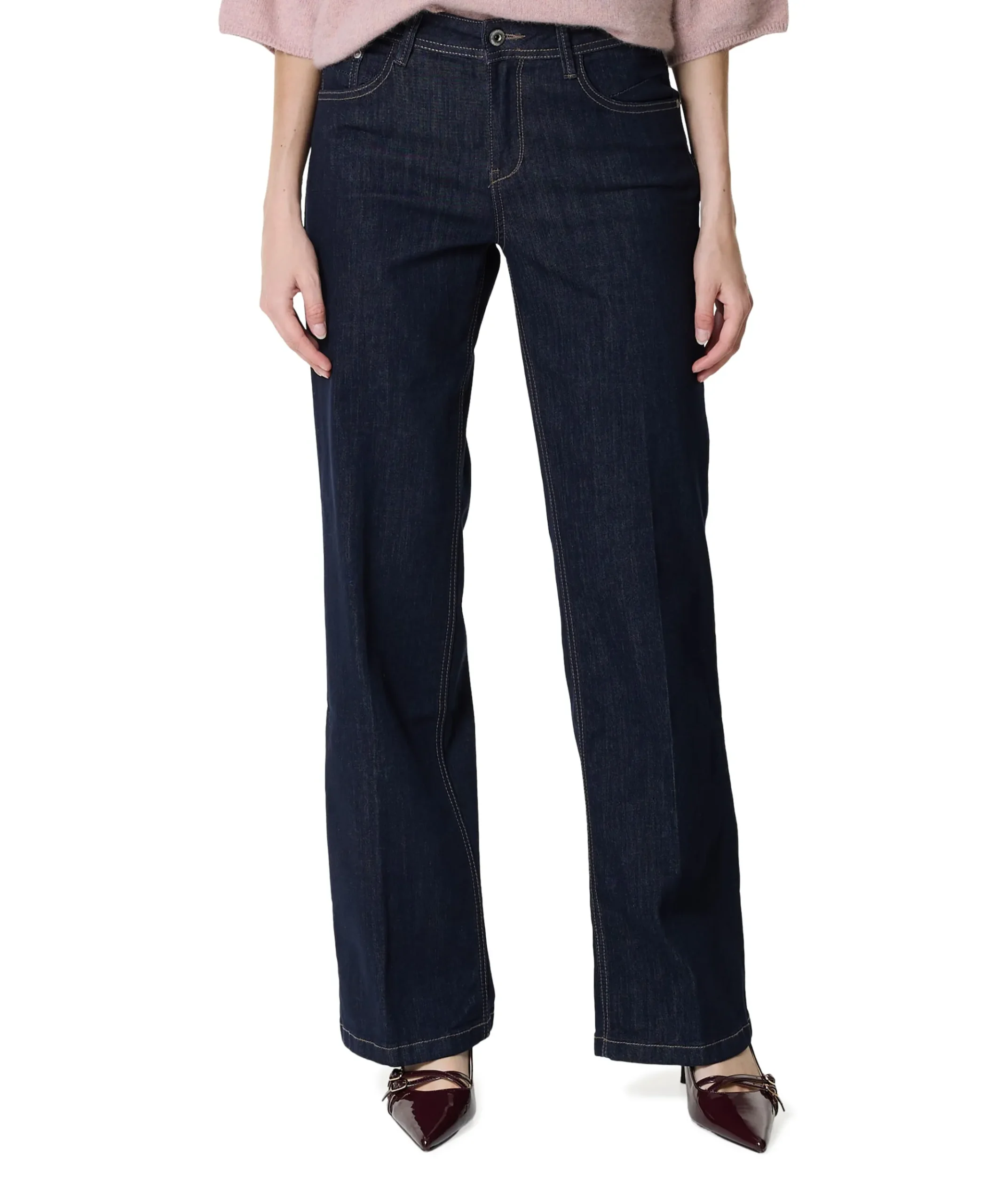 Colette 5-pocket dames jeans blauw