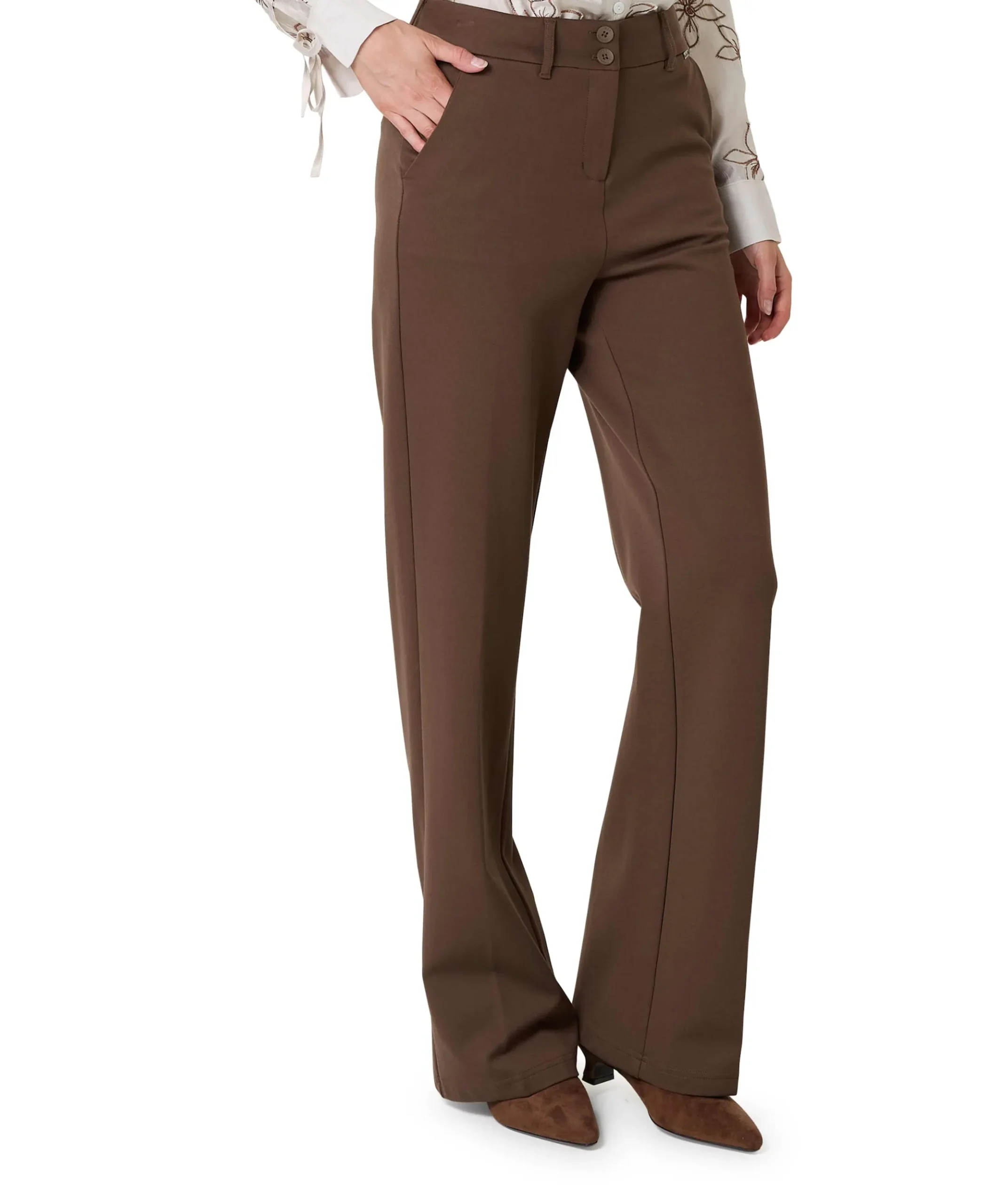 Colette punta L33 dames broek bruin