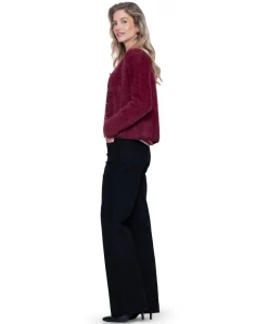 Coloured dames jeans zwart