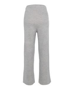 Cotton dames broek grijs