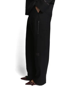 CUTSEAM dames broek zwart