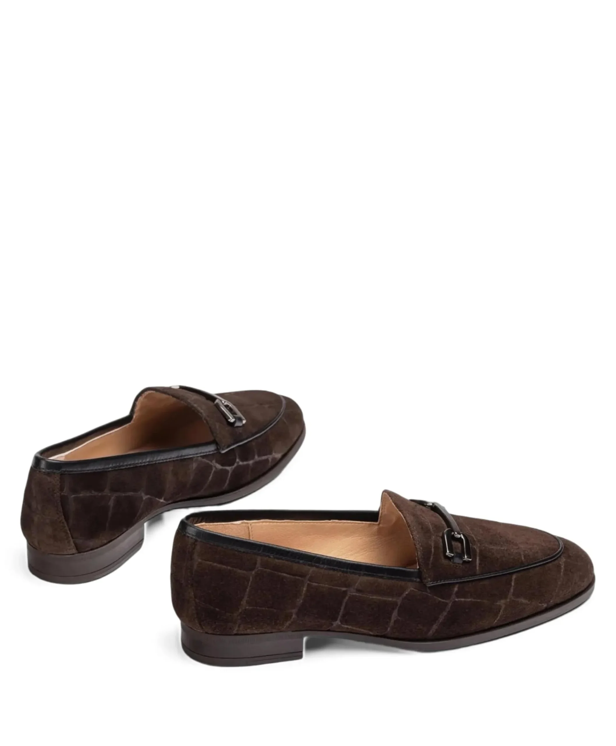 Dalcy dames loafers bruin