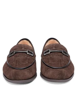 Dalcy dames loafers bruin