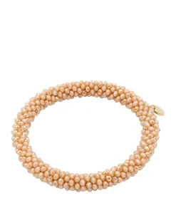 Dames armband beige