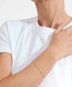 Dames armband goud
