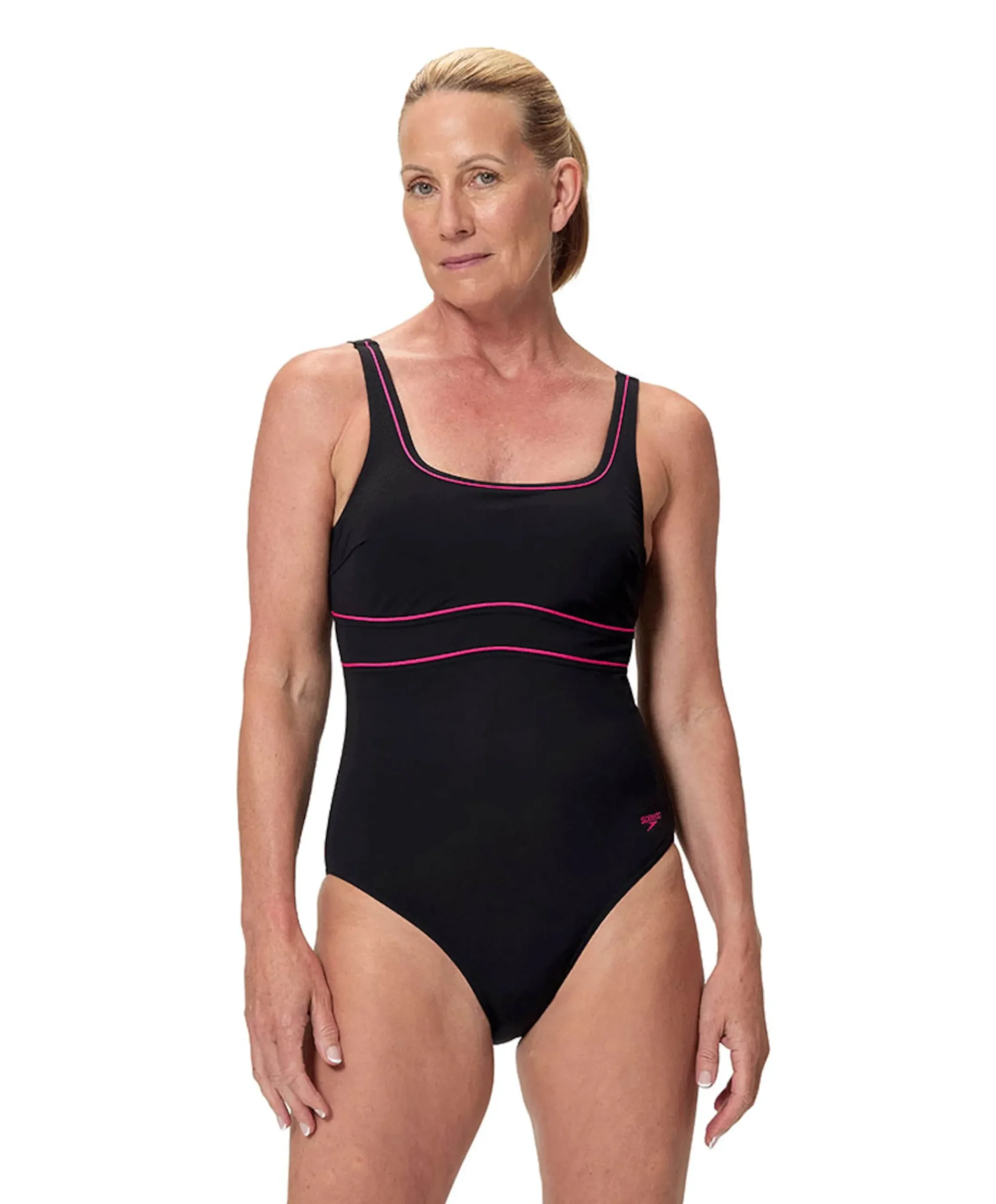 Dames badpak blauw