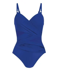 Dames badpak blauw